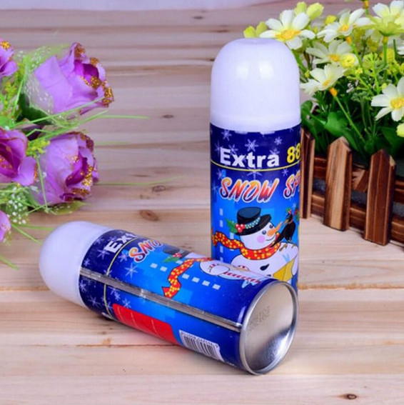 70g फोम आर्टिफिशियल स्नो स्प्रे जोकर फेस्टिवल हॉलिडे पार्टी कार्निवल डेकोरेशन
